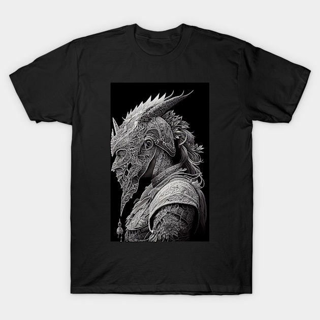 The Fearless Dragon Hunter T-Shirt by UVCottage